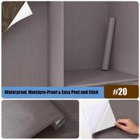Lipni Dirbtinio Medžio Rašto Plėvelė Stora Vandeniui Atspari Spintelės Durų Apvyniojimas Baldų Atnaujinimo Plėvelė Stalui, Rašomajam Stalui, Lentynai 60cm wide* 5m long