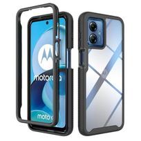 Šarvų dėklas, skirtas Motorola G84 G14 G53 G23 G13 G82 G62 G52 G42 G32 G22 E20 E13 G60S G31 51 71 50 Hard Otter Case Box HD skaidrus galinis TPU rėmo dangtelis For Moto E20