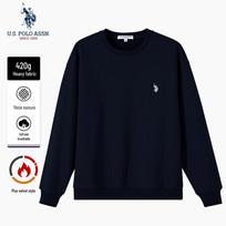 JAV. POLO ASSN. Vyriškas džemperis apvalia iškirpte 3XL black