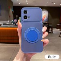 For Motorola Moto G34 Case Motorola Moto G35 Cover Phone Case Back Bumper Shockproof  Soft Fundas Luxury Shockproof Bracket Motorola Moto G34