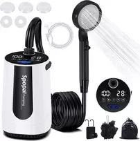 Spopal įkraunama nešiojama dušo pompa, 10000 mAh, IPX8, išorės naudojimui, modelis DEBCS2W