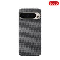 For Google Pixel 9 Pro XL/Pixel 9 Pro/Pixel 9 Carbon Case Aramid Fiber Kevlar Fabric Thin Hard Cover Magnetic Black Slim Light Carbon Fiber&Google Pixel 9 Pro