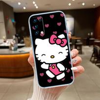 Hello Kitty dėklas telefonui Motorola G14 G15 G24 G30 G31 G32 G34 G41 G42 G51 G52 G50 G60S G60 G62 G72 G71 G73 G84 G85 G200 E32 Moto G72