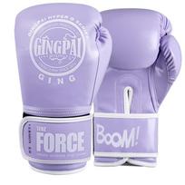 Unisex Boxing Gloves Beginners Training Punching Bag MMA Kickboxing Fitness Sparring PU Leather 6oz 8oz 10oz 12oz 6 oz gray