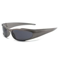 Y2K Cat Eye Sports Sunglasses: European & American Style for Women Standard