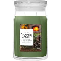 Yankee Candle Balsam & Cedar Fireside Signature Candle ( jedle a cedr u krbu ) - Vonná svíčka Kvepianti žvakė