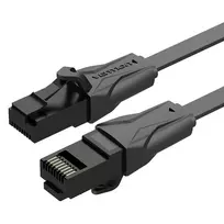 PATCH CABLE CAT.6 UTP/1M BLACK IBABF VENTION