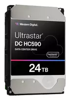 HDD|WESTERN DIGITAL|SAS|3.5 "|7200 RPM| 24 TB|WUH722624AL5204 0F59373|Ultrastar DC HC590|0F59373