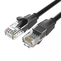 PATCH CABLE CAT.6 UTP/3M BLACK IBEBI VENTION