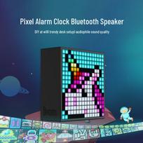Divoom Pixel EVO RGB Bluetooth Speaker & Alarm Clock CN plug (adapter included) (CN version) black