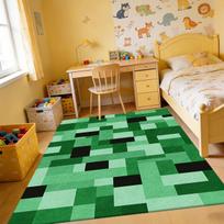 Geometric Block Pattern Area Rug Colorful Pixel Mosaic Modern Abstract Style Living Room Bedroom Floor Carpet Mat Home Decor 80x120cm