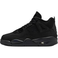 Air Jordan 4 Retro Grade School 'Black Cat' 2025 (Unisex) Black / Light Graphite / Black Kids' Basketball Shoes IB4171 010 35.5 black