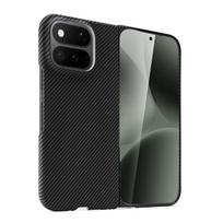 For Google Pixel 11 Pro Fold Aramid Carbon Fiber Pattern Case for Magsafe Magnetic Wireless Charger Shockproof Protection Cover Google Pixel 11 Pro Fold smėlis