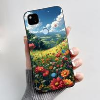 Dėklas Google Pixel 4a 4G / 4a 5G telefonui Super plonas, plonas, estetiškas, prabangus, mielas, šaunus, berniukams, mergaitėms, minkštas silikoninis, matinis dangtelis Google Pixel 4a gray