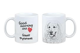Pyrenean Mountain Dog, Great Pyrenees - cup with a dog, personalized cup with a print, a classic gift for everyone from the Art-Dog brand