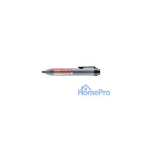 EDDING Retract 12 Permanent Marker Set - 10 Black Markers, Chisel Nib 1.5-3 mm, Retractable, Quick-Drying, Waterproof, L