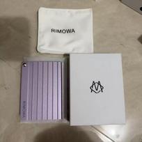 RIMOWA kortelių laikiklis Aliuminio lydinio telefono dėklo priedas IPhone 17 Pro Max Purple