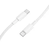Borofone Cable BX117 Source - Type C to Type C - PD 60W 3A 1 metre white