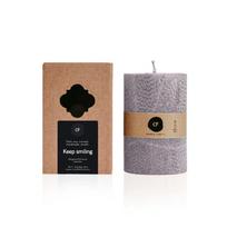 Candle Family Kvepianti palmių vaško žvakė 'Dovanoju Šypseną'