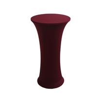 Labai tampri viešbučio, vestuvių, renginių tempimo staltiesė 60cm*110cm/0.3kg raudona