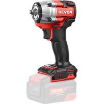 Devon 20V 550Nm bešepetėlis belaidis smūginis veržliasukis CN kištukas (adapteris įtrauktas)