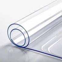 Minkšta Stiklinė Staltiesė Skaidri PVC Staltiesė Vandeniui Atspari Aliejui Atspari Virtuvės Valgomojo Stačiakampė Stalo Danga Matinė Skaidri 80x80 -cm