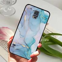 Samsung Galaxy S5 dėklas S 5 I9600 SM-G900F Mielas dažytas telefono silikoninis galinis dangtelis Samsung S5 dėklams G9006V Apsauginis Capa For Samsung S5 gray