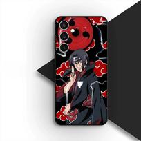 Dėklas Motorola Moto G86 G57 E14 E15 G14 G34 G67 G84 G24 A54 G15 Power E22 Korpusas Telefono dėklas Narutos Akatsuki Uchiha Itachi Motorola Moto G54 black