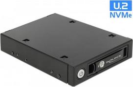 Delock 3.5? Wechselrahmen fr 1 x 2.5? U.2 NVMe SSD oder SATA SAS HDD SSD (47232)