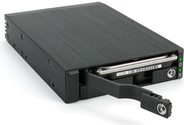 FANTEC MR-25DUAL - Mobiles Speicher-Rack - 2.5 (6.4 cm) - SATA 6Gb/s SAS 6Gb/s - Schwarz