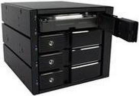 FANTEC BP-SA3141, 4x SAS/SATA 6G 3.5 HDD trgerlos in 3x5,25 Backplane Modul (2186)