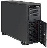 Super Micro Supermicro SC743 AC-1K26B-SQ - Tower - 4U - Erweitertes ATX - SAS - Hot-Swap 1200 Watt - Schwarz - USB (CSE-743AC-1K26B-SQ)