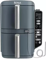 Karšto oro gruzdintuvė Ninja Double Stack XL SL500EU, 9,5 l, 2450 W, 2 stalčiai, 6 programos, su skaitmeniniu termometru