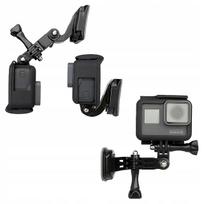 HELMET FRONT SIDE MOUNT laikiklis GoPro šalmui, priekinis / šoninis