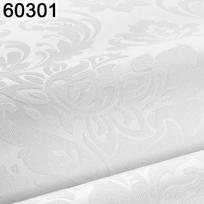 Europos 3D reljefinis gofruotas damasko tapetas Miegamasis Svetainė Foninis gėlių raštas 3D tekstūros sieninis popierius Namų dekoras 0.53MX3M white