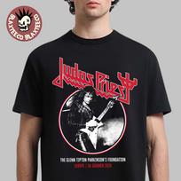 Judas Priest Faithkeepers Europe UK Summer 2026 Tour Merch Glenn Tipton Foundation 2026 T-Shirt 140 black