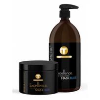 EXCELLENCE MASK stipriai atstatanti kaukė - Geltonumą neutralizuojanti, 1000 ml.