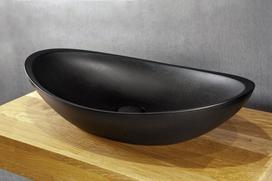 Pastatomas praustuvas Paa FELICE Graphite 69x37,5 cm
