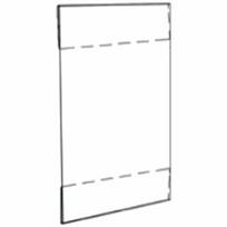 Informacinis laikiklis DBB, A4, priklijuojamas, vertikalus