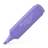 Teksto žymeklis Faber-Castell 1546, 1-5mm, kirstu galiuku, pastelinės violetinės spalvos
