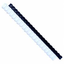 *Plastikinės įrišimo spiralės Forpus, 22mm, baltos spalvos 50vnt