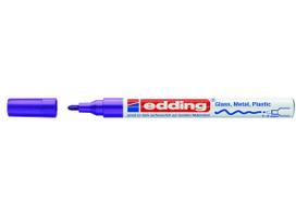 Žymeklis Edding 750 lako pagrindu, apvaliu galiuku, 2-4mm, violetinės spalvos