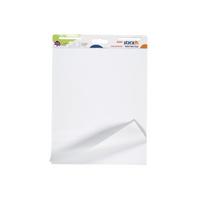 Bloknotas konferencijų stovams StickN 21509, lipnus, 762x635mm, baltas, 30 lapų