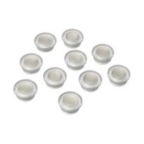 Magnetų rinkinys Nobo, magnetinei stiklinei lentai, 32mm, 10vnt., skaidrūs
