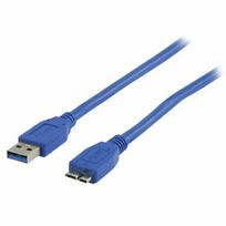 Kabelis USB3.0 A kištukas - micro USB B kištukas 0.5m