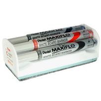 Žymekliai baltai lentai PENTEL MAXIFLO 4 spalvų rinkinys.