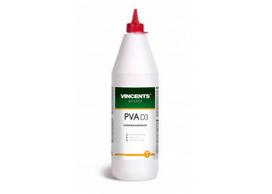 Klijai medienai Vincents PVA D3, vidaus darbams, talpa 1-5kg