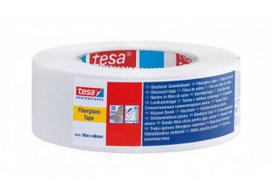 Juosta tesa® 60101, stiklo pluošto, plyšiams užklijuoti, 48mm, 90m