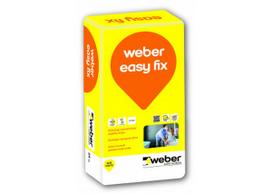 Plytelių klijai Weber Easy Fix, C2TE S1,  25kg (šildomos grindys)