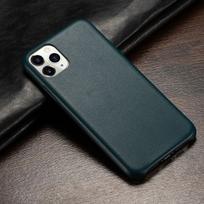 Tamsaus turkio spalvos dirbtinės odos dėklas telefonui Iphone X / XS